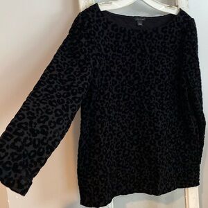 Ann Taylor Animal Print Top